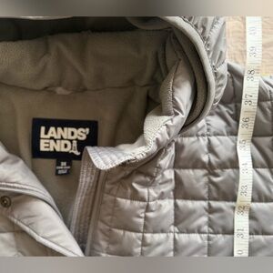 Lands' End Wanderweight Hooded Puffer Coat 3X